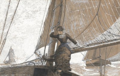 Chica de yate de Winslow Homer